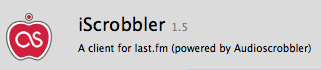 iScrobbler