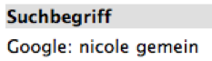 nicole gemein