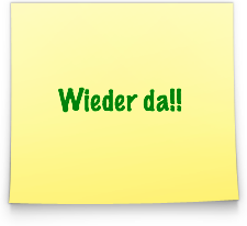 Wieder da!!